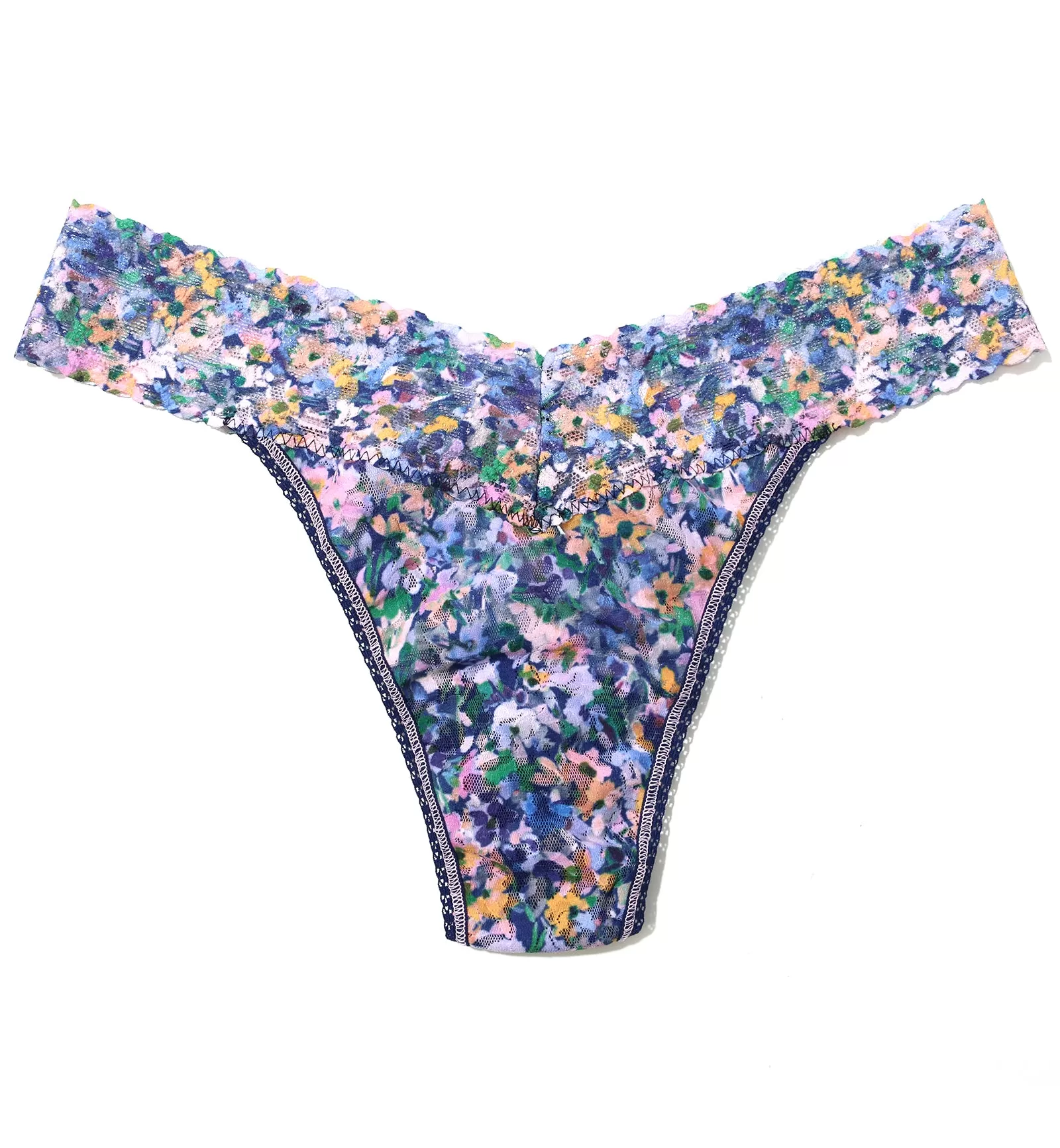 Hanky Panky Signature Lace Printed Original Rise Thong (PR4811P) - Staycation