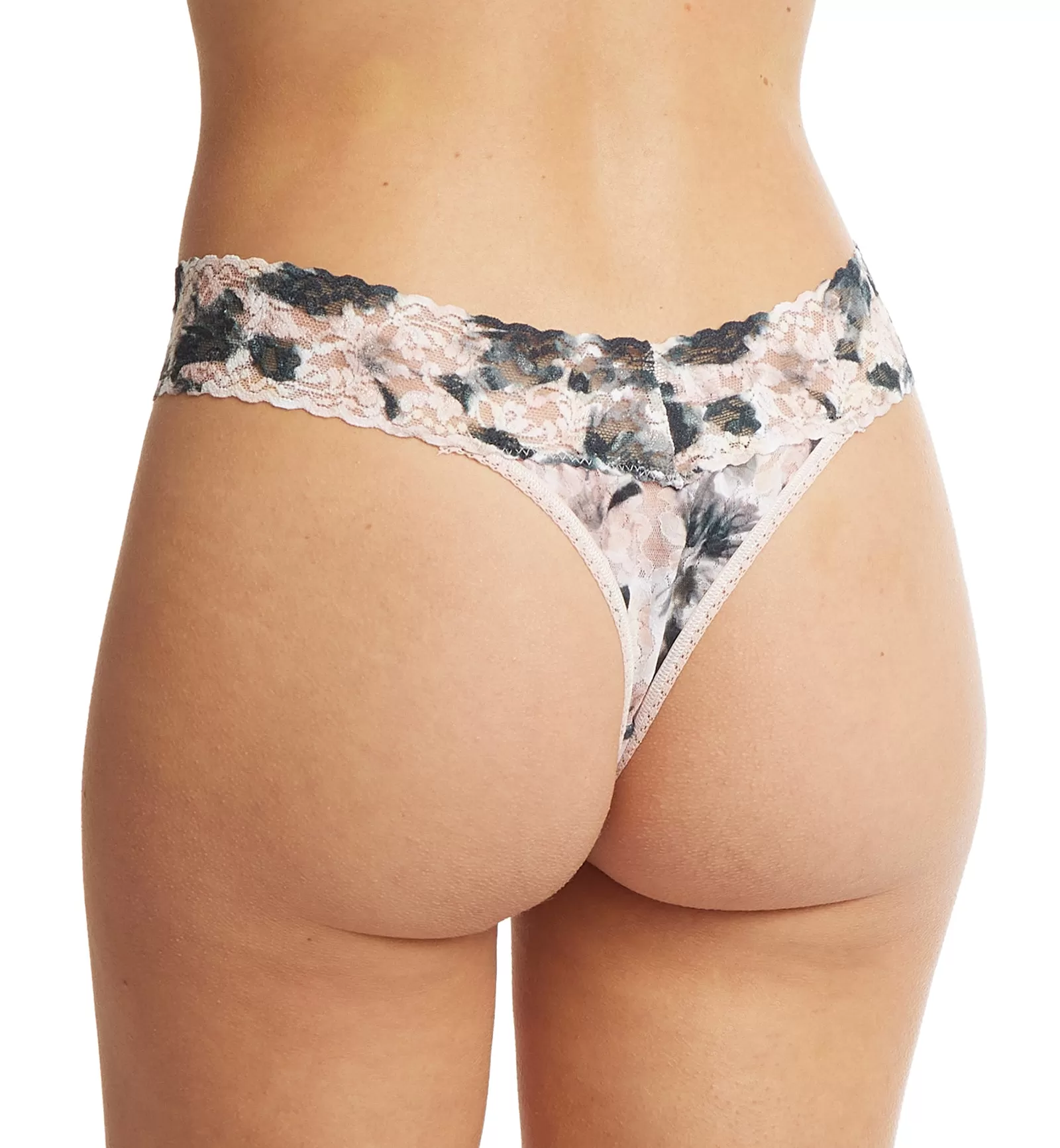 Hanky Panky Signature Lace Printed Original Rise Thong (PR4811P) - Still Life