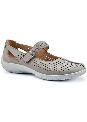 Hotter Flint Grey Quake II Wide Women’s Shoes | Grattan