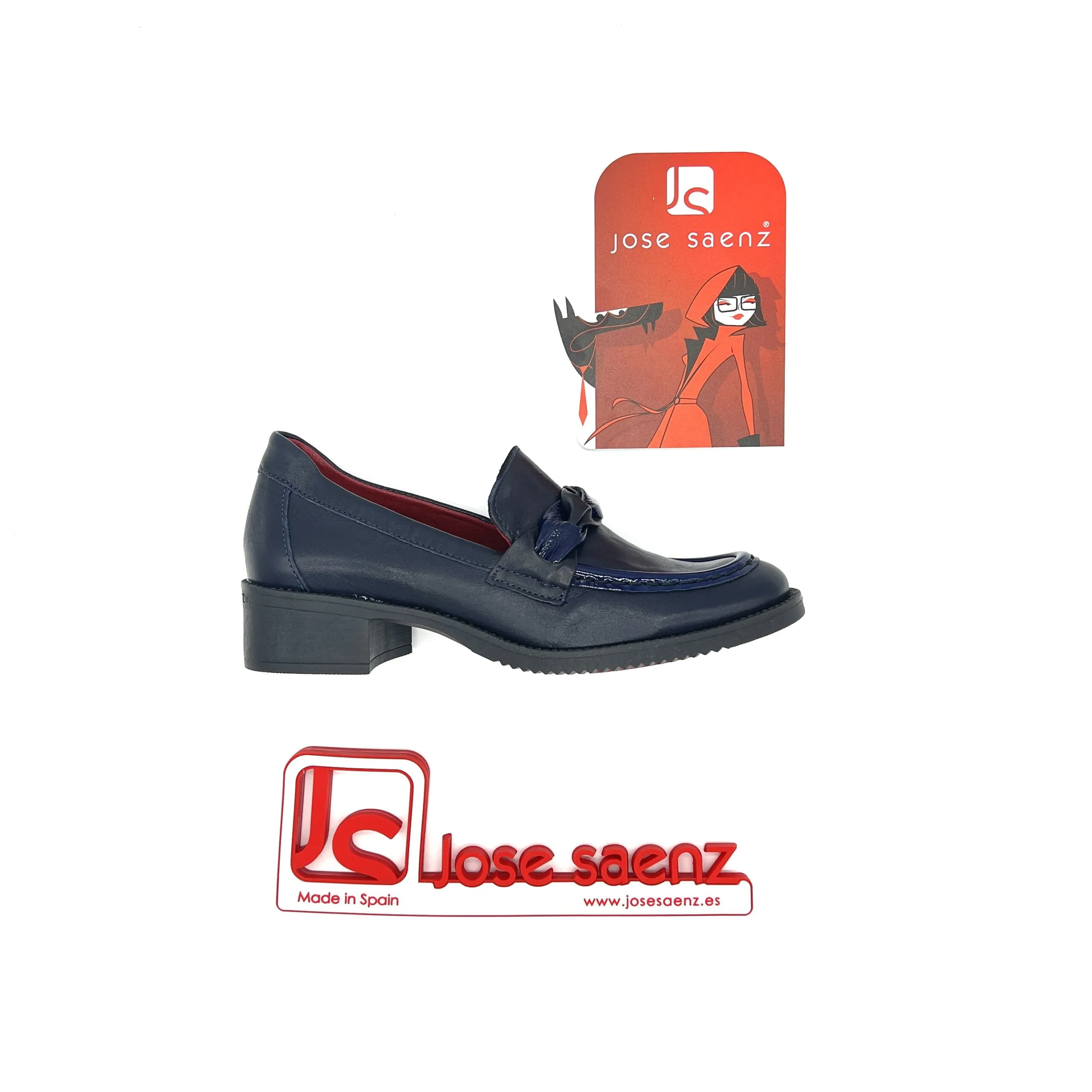 Jose Saenz Loafer - Navy - Gillanders.ie Town & Country Clothing