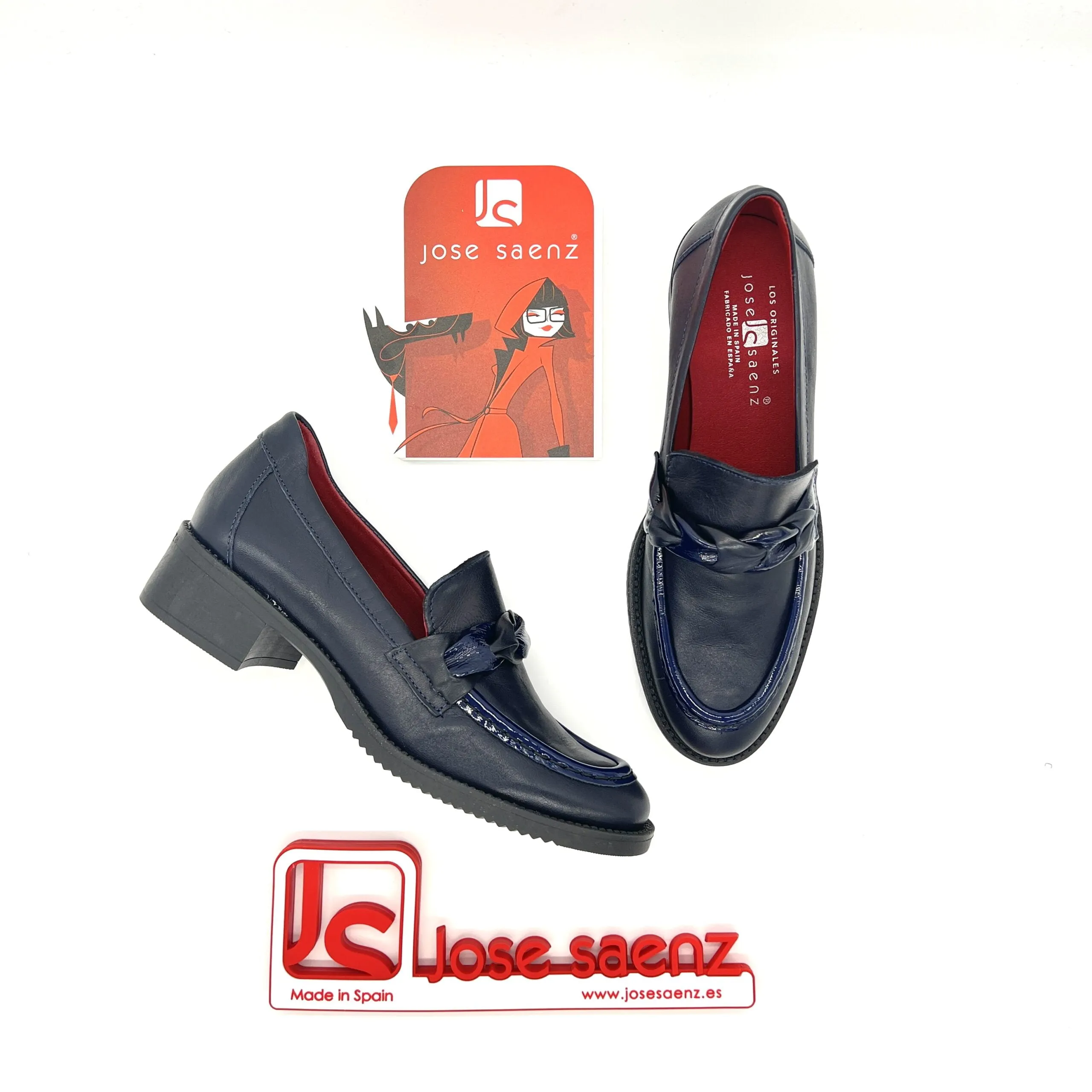 Jose Saenz Loafer - Navy - Gillanders.ie Town & Country Clothing