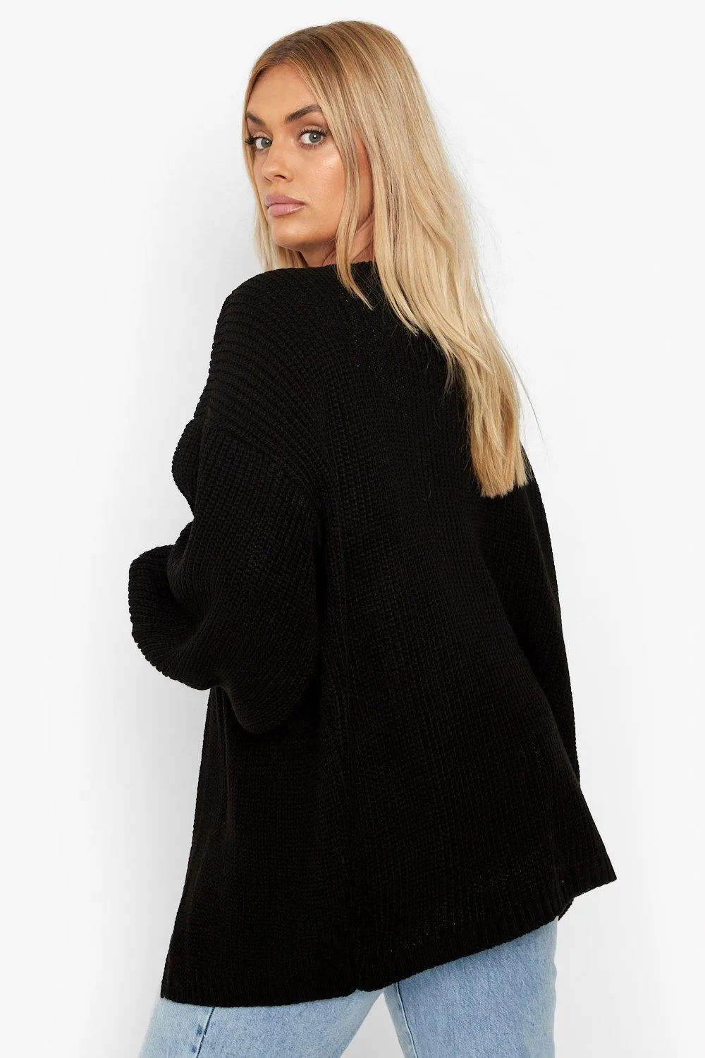 Jumpers & Cardigans | Plus Edge to Edge Cardigan | boohoo