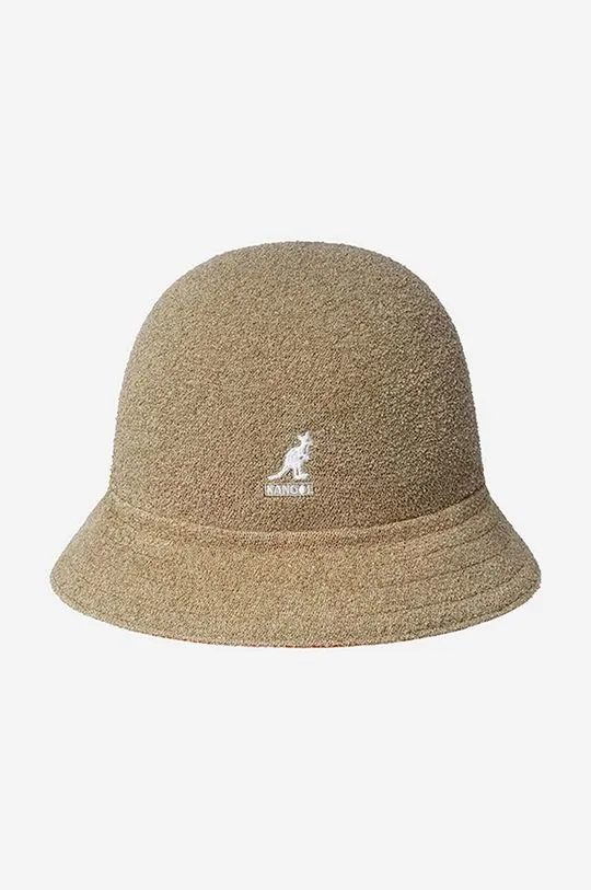 Kangol reversible hat orange color