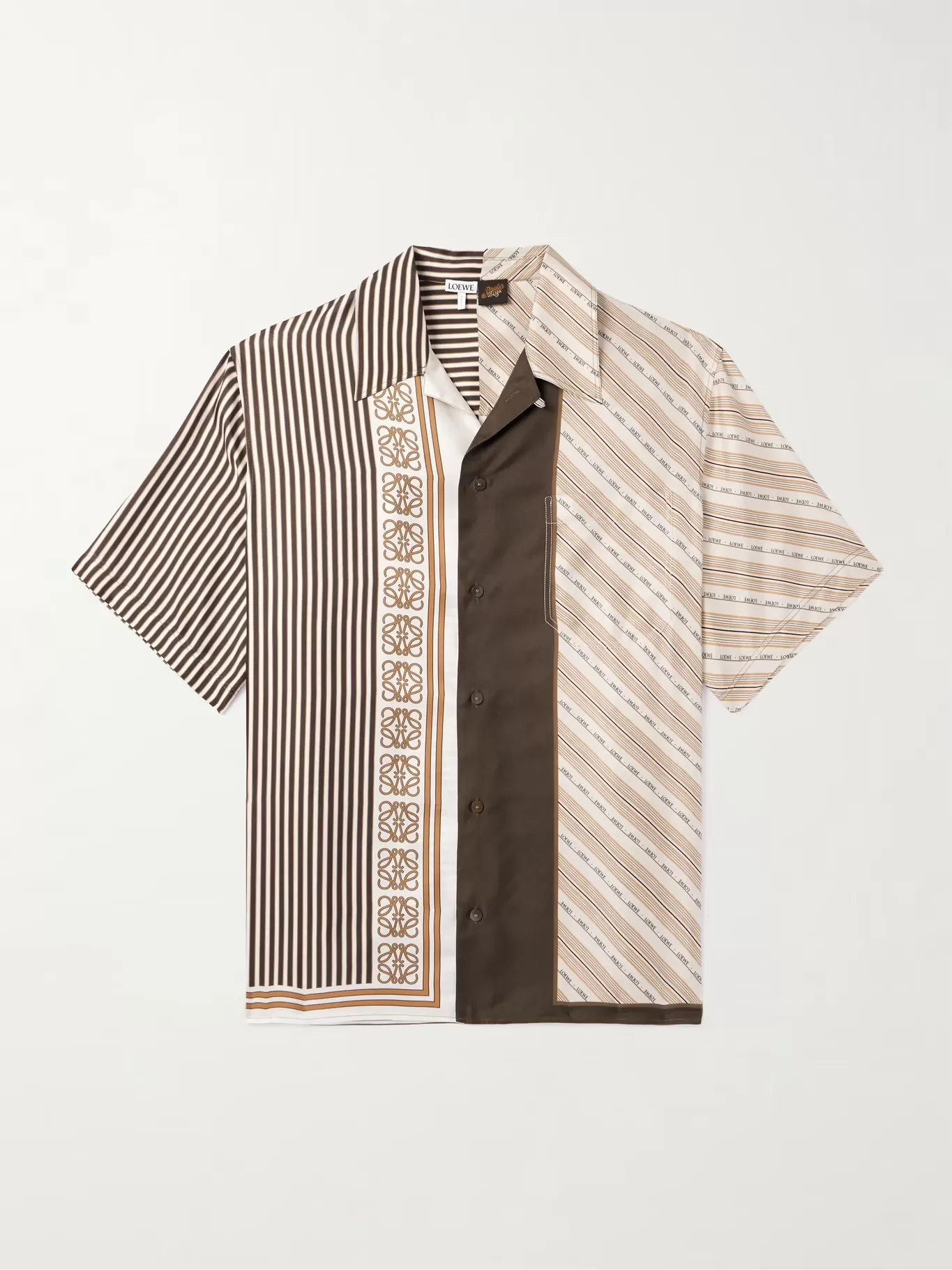 LOEWE  |Short sleeve shirt in silk