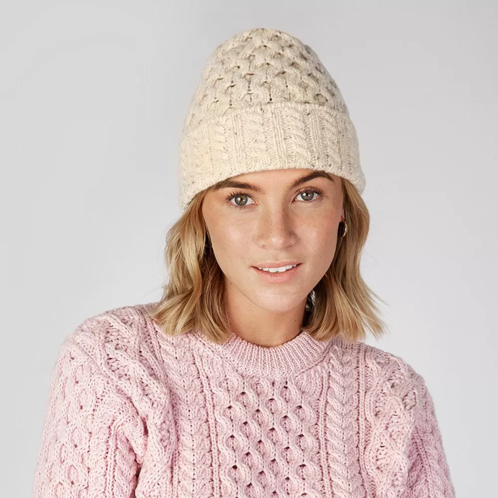 Luxe Uni-Sex Aran Hat