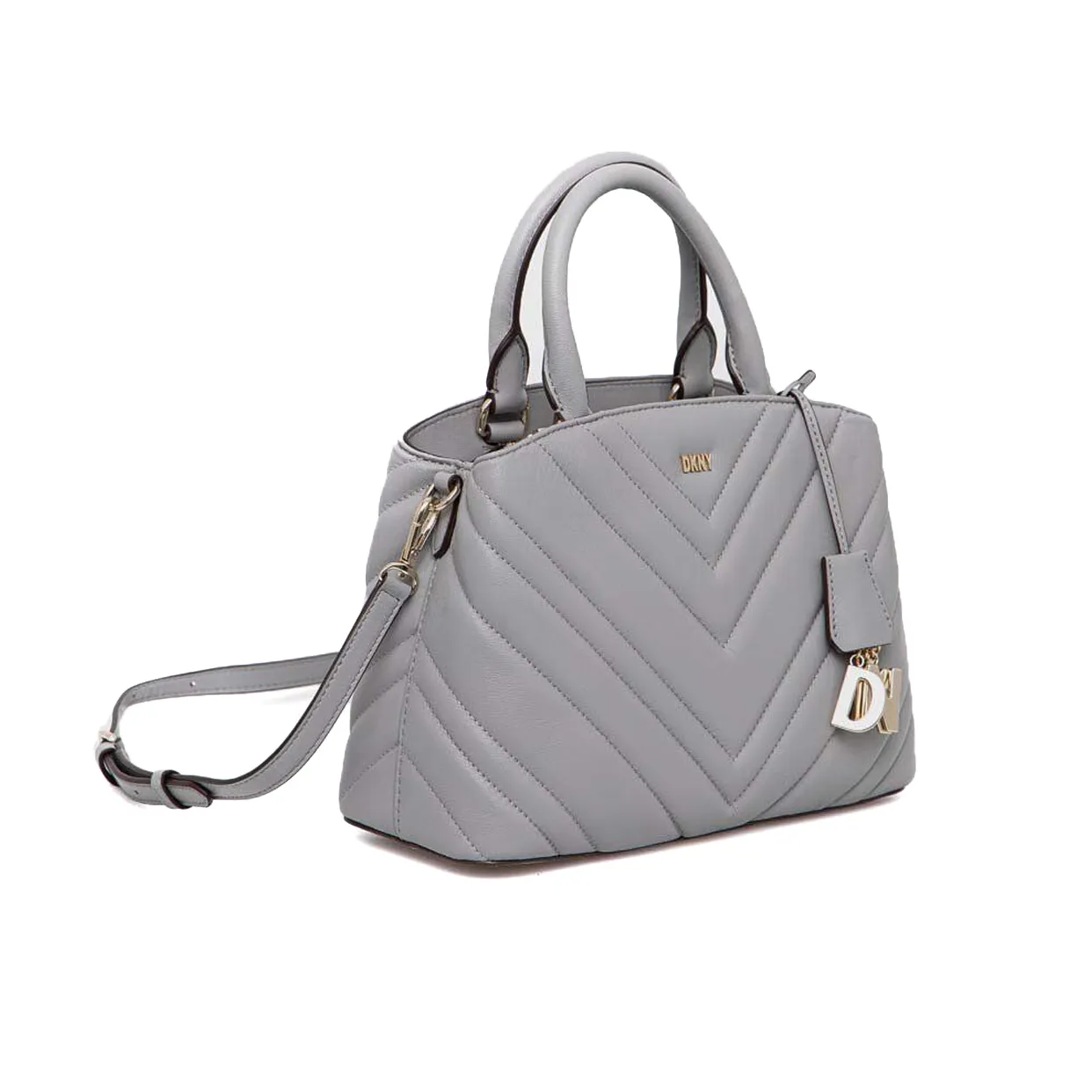 Madison Medium Satchel -Grey