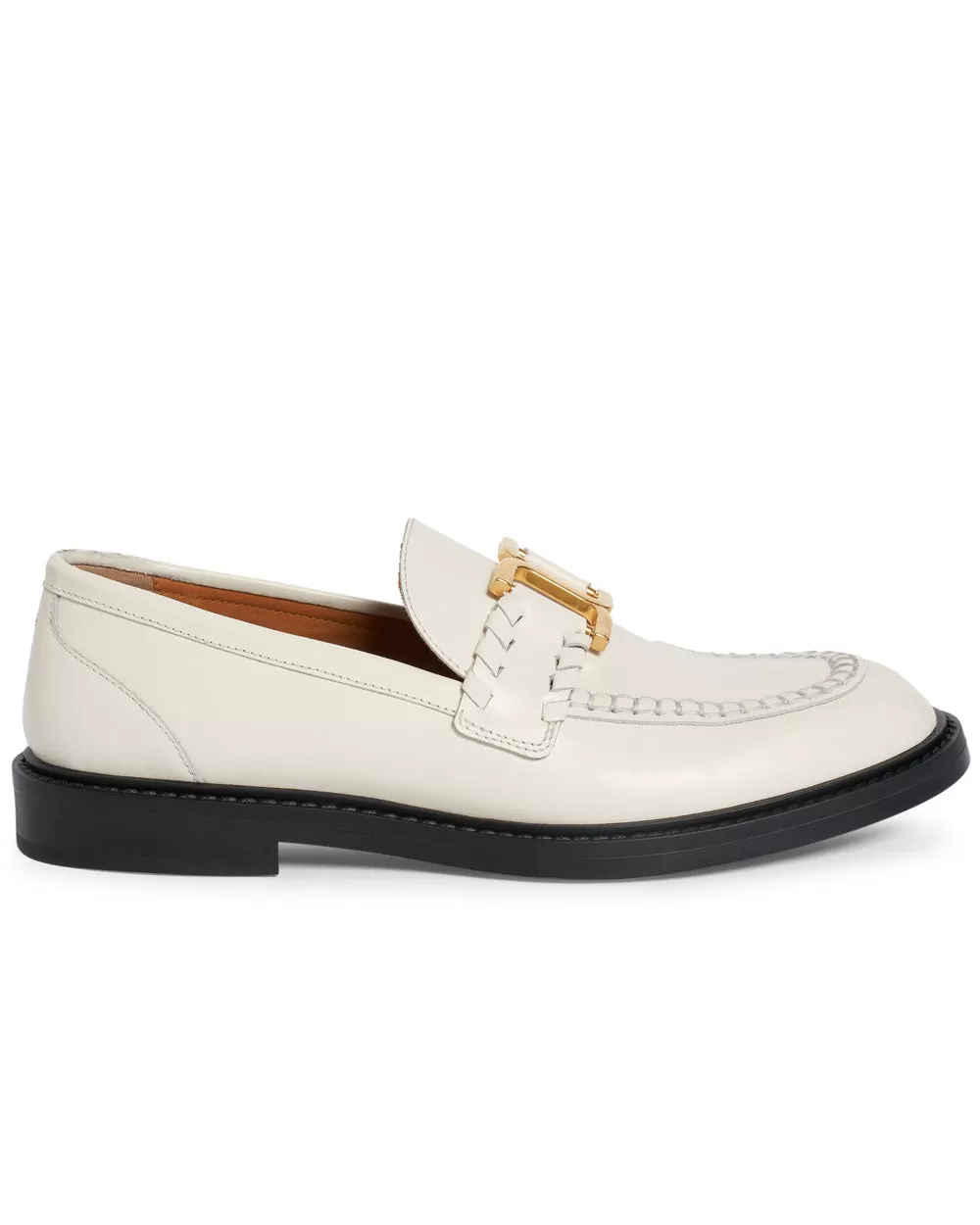 Marcie Loafer in Eggshell