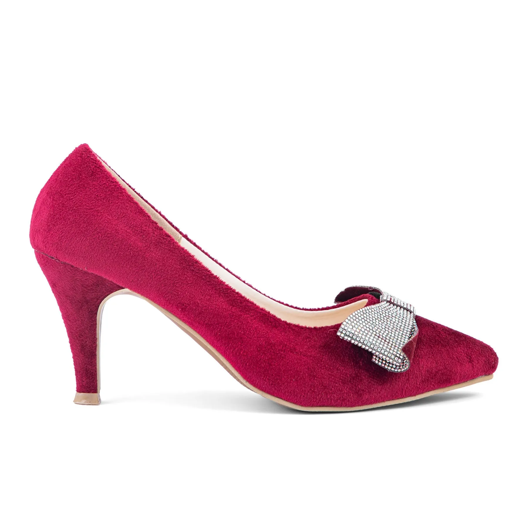 Maroon Court Shoes WN7394