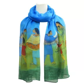 Maxine Noel Family Circle Artist Scarf