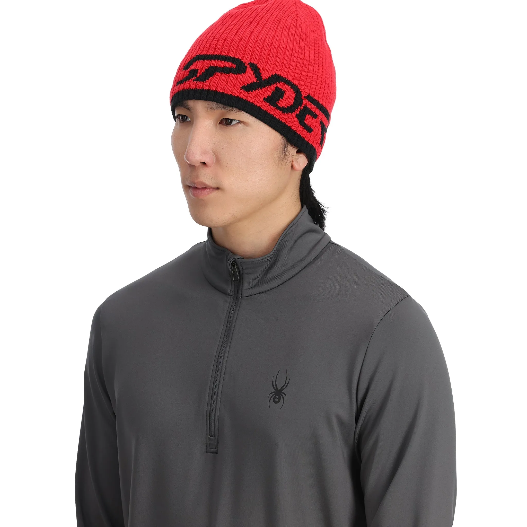 Mens Logo Hat - Spyder Red