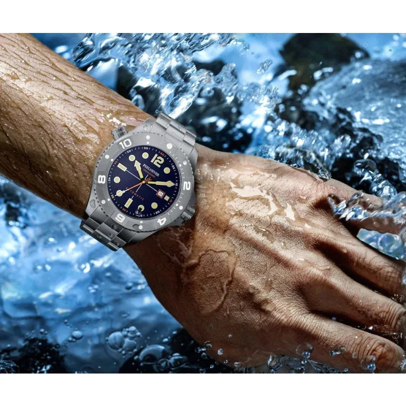 Men's Luxury Luminous Sports Diver Automatic Mechanical Wristwatches