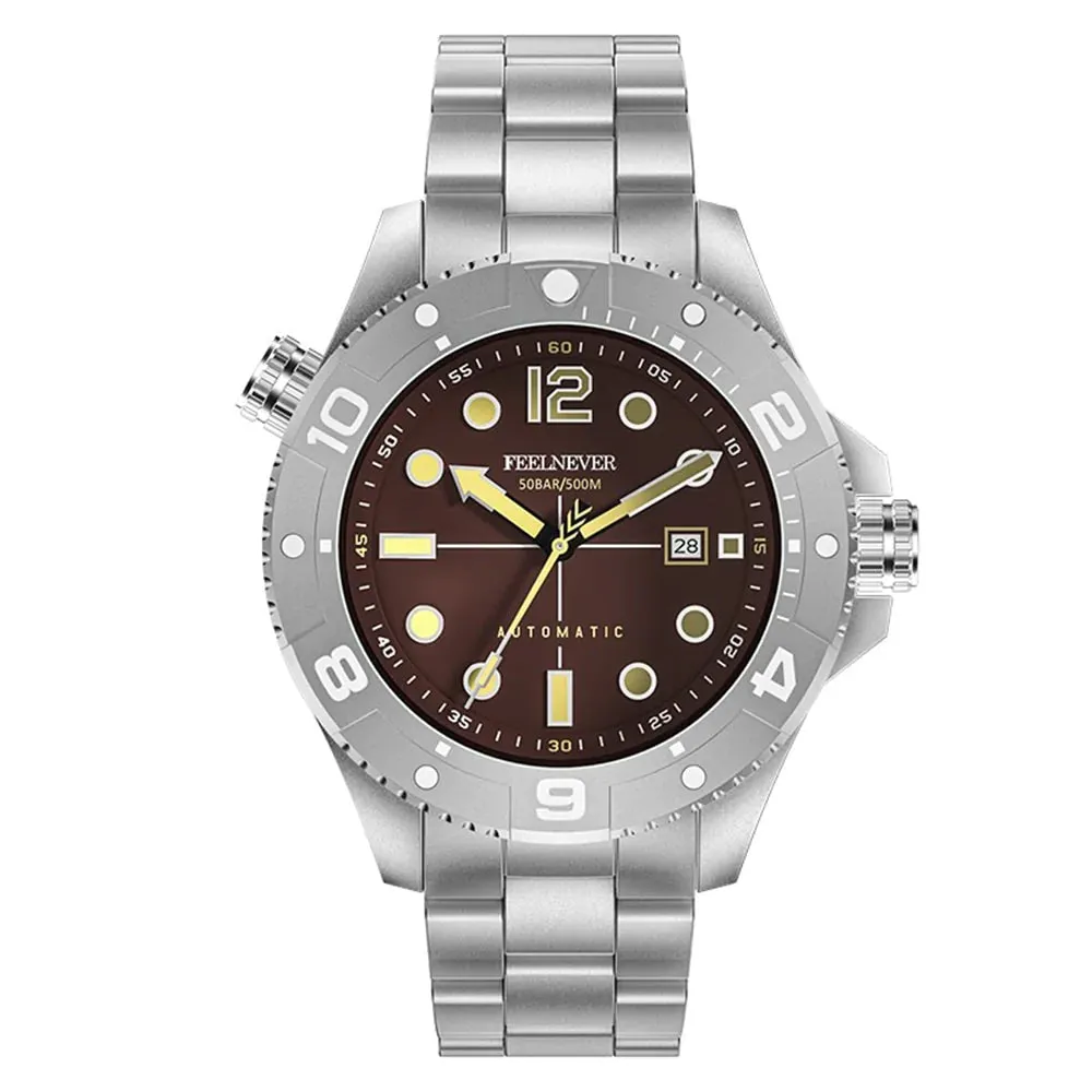 Men's Luxury Luminous Sports Diver Automatic Mechanical Wristwatches