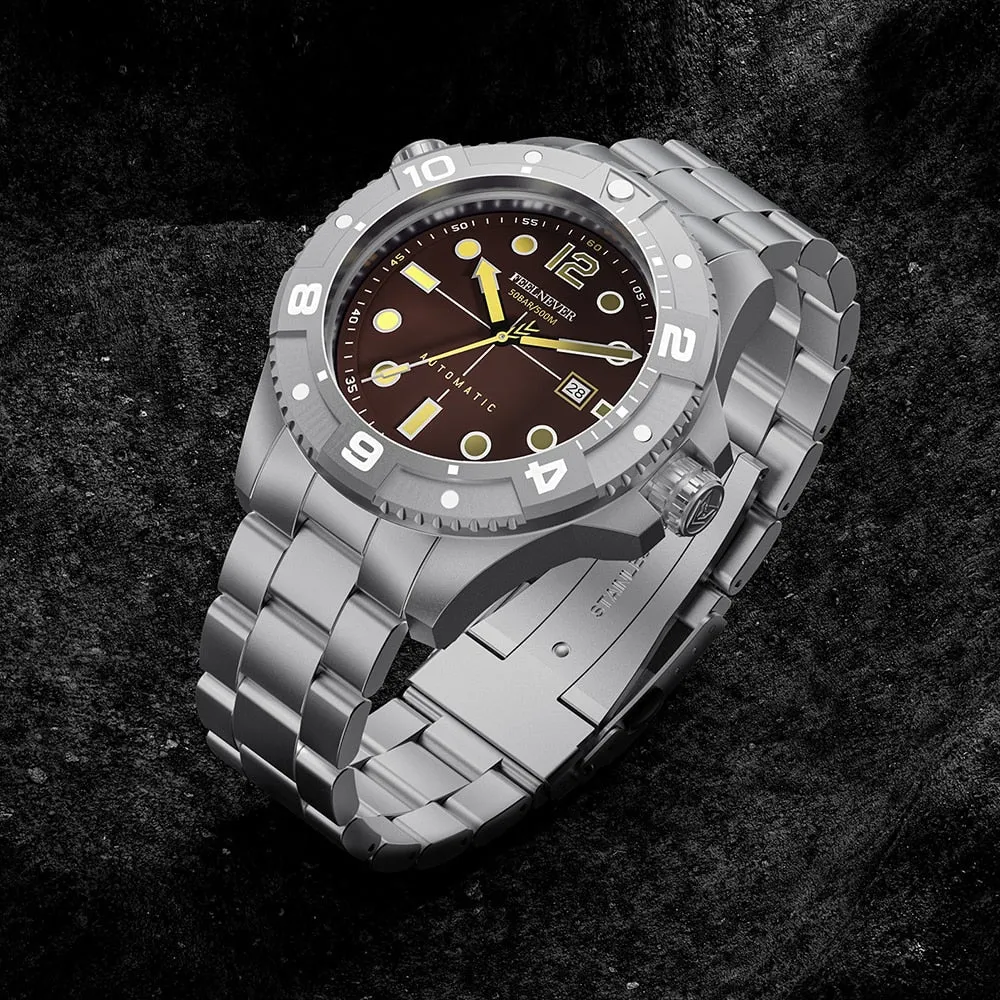 Men's Luxury Luminous Sports Diver Automatic Mechanical Wristwatches