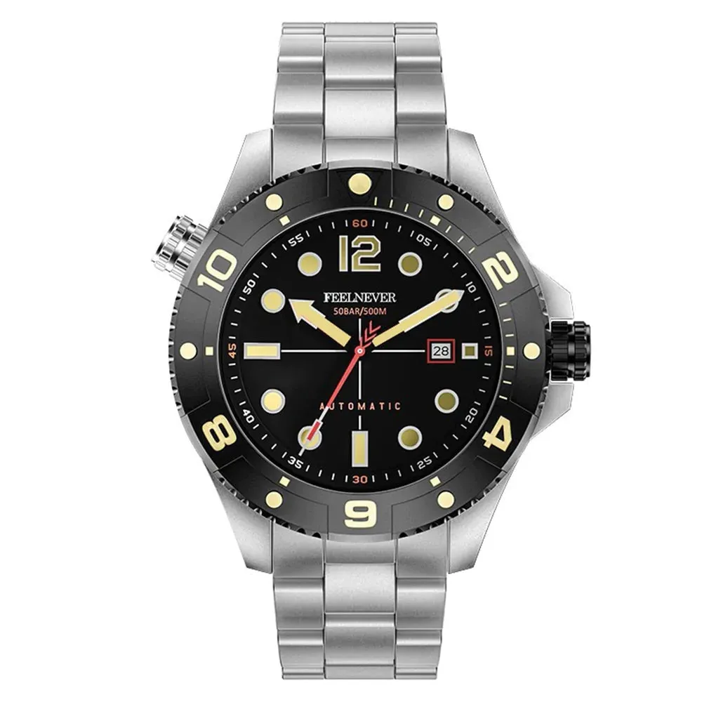 Men's Luxury Luminous Sports Diver Automatic Mechanical Wristwatches