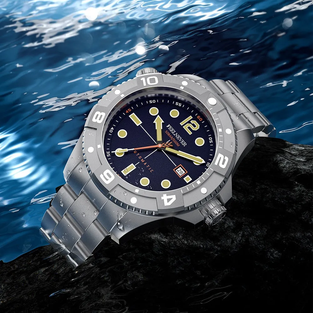 Men's Luxury Luminous Sports Diver Automatic Mechanical Wristwatches