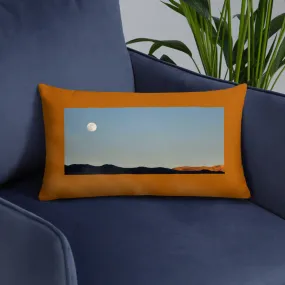 Moon Over the Mohave Pillow - 20 x 12