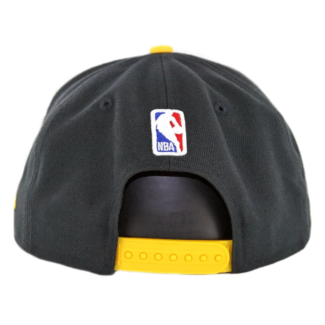 NEW ERA 9FIFTY GOLDEN STATE WARRIORS CITY SERIES 2018 SNAPBACK HAT BLACK YELLOW