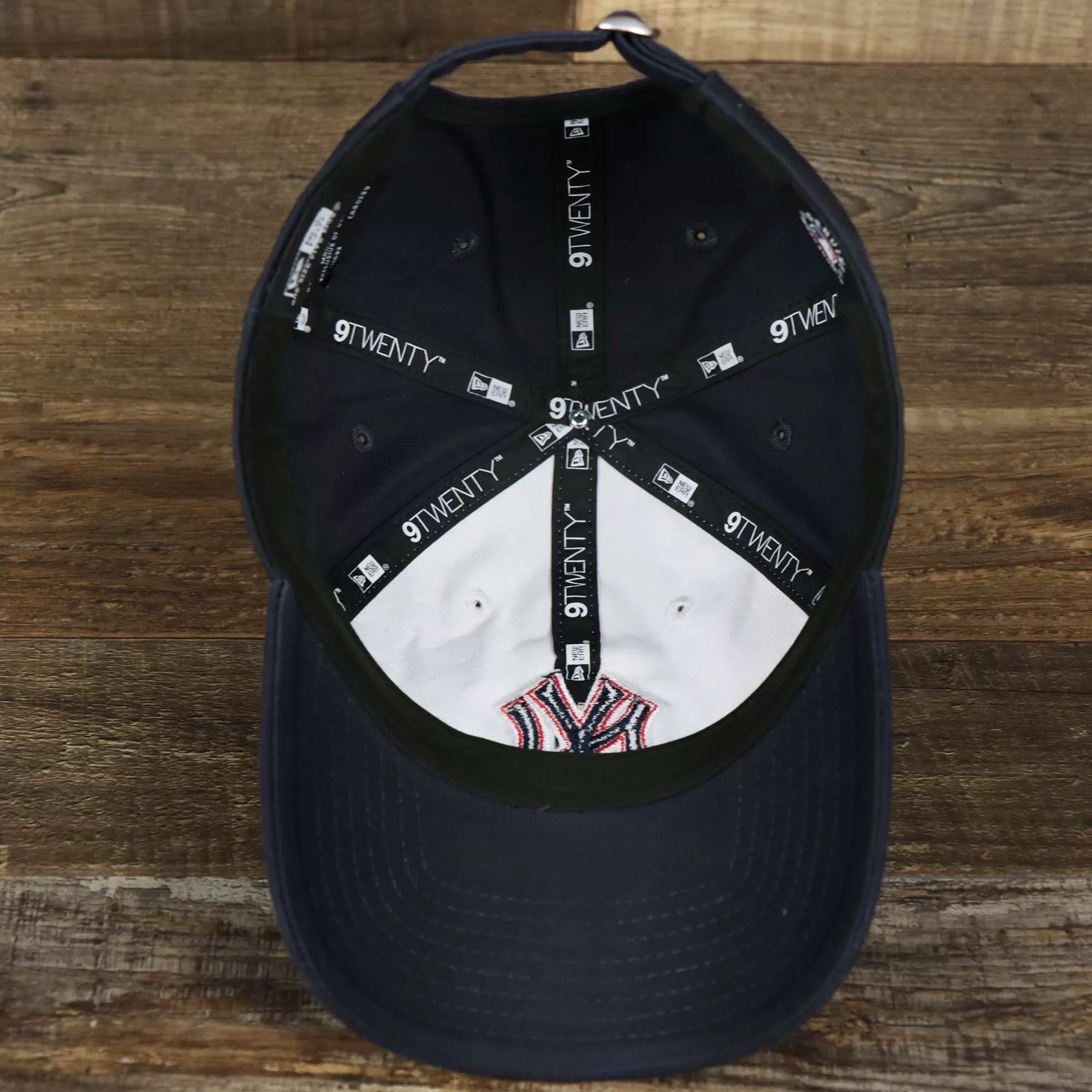 New York Yankees 2022 4th of July Stars And Stripes 9Twenty Dad Hat | Navy 9Twenty