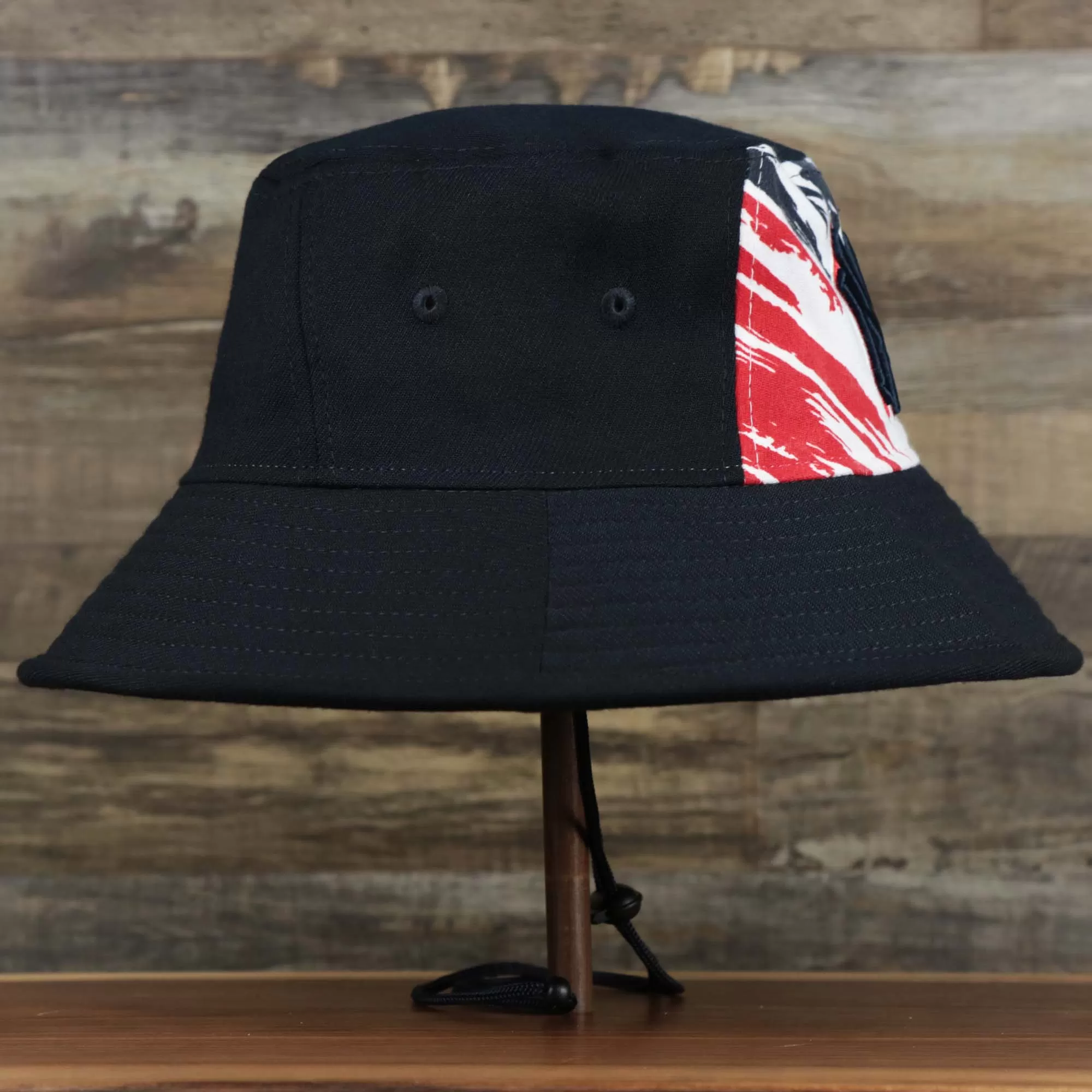 New York Yankees 2022 4th of July Stars And Stripes Bucket Hat | Navy Bucket Hat