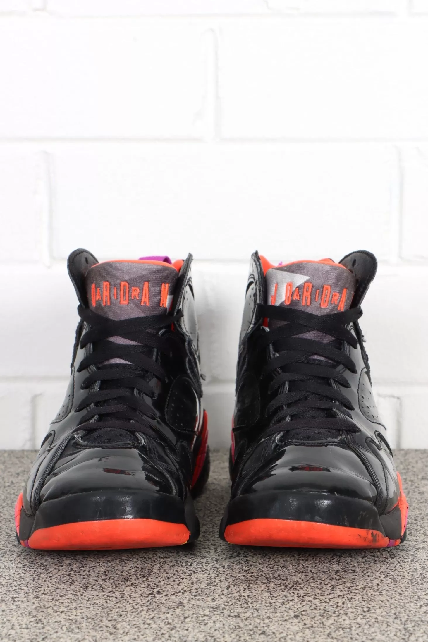 NIKE Air Jordan 7 Retro 'Black Gloss' Sneakers (9)