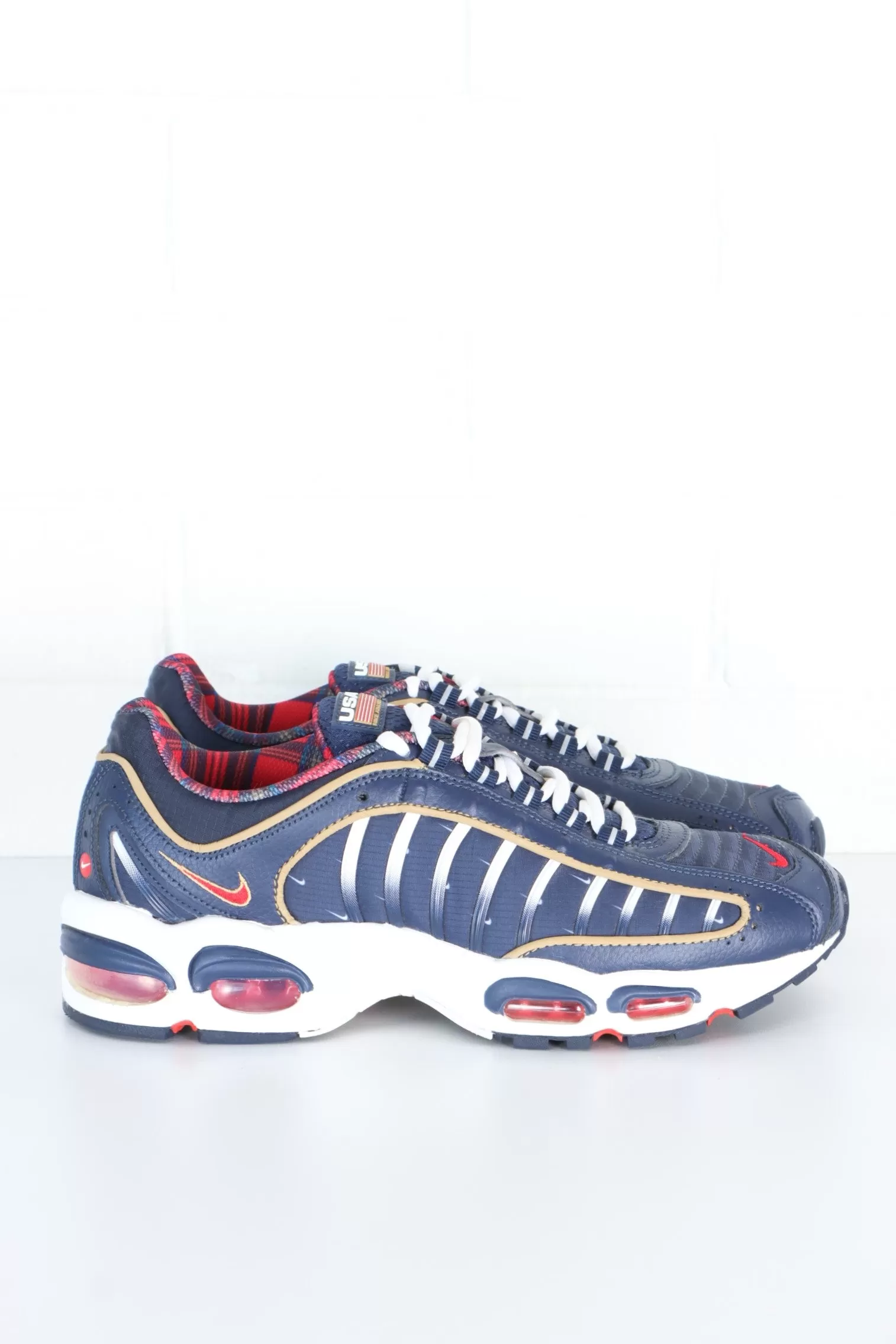 NIKE Air Max Tailwind 4 IV 'USA' Midnight Navy Sneakers (8.5)