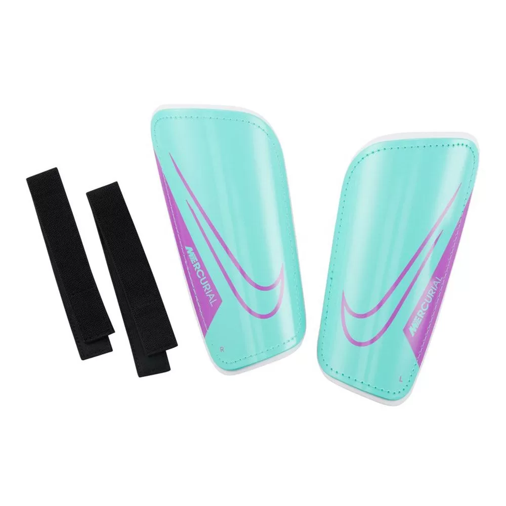 Nike Mercurial Hardshell Shinguards (Hyper Turquoise/White/Fuschia Dream)