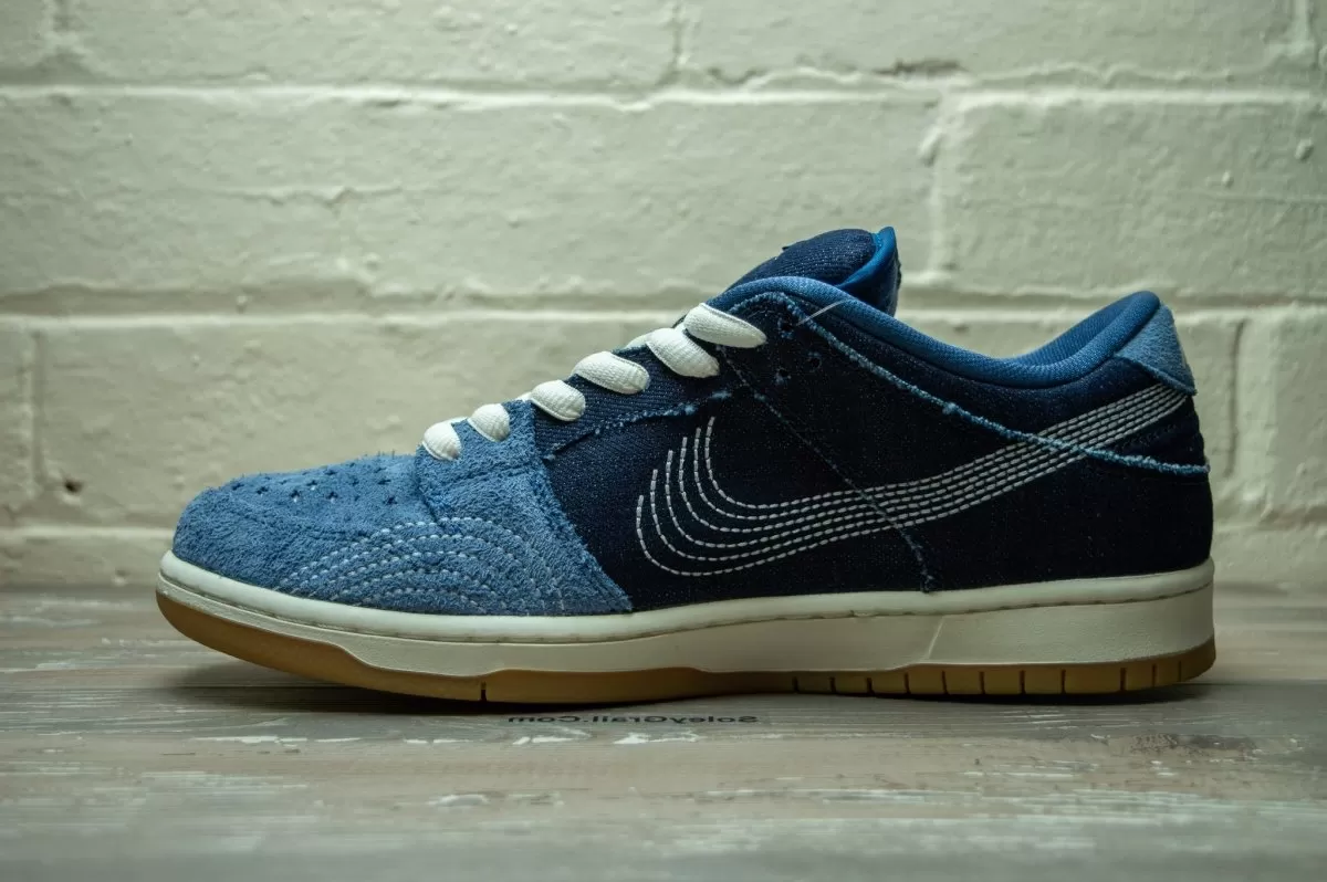 Nike SB Dunk Low Denim Sashiko CV0316 400