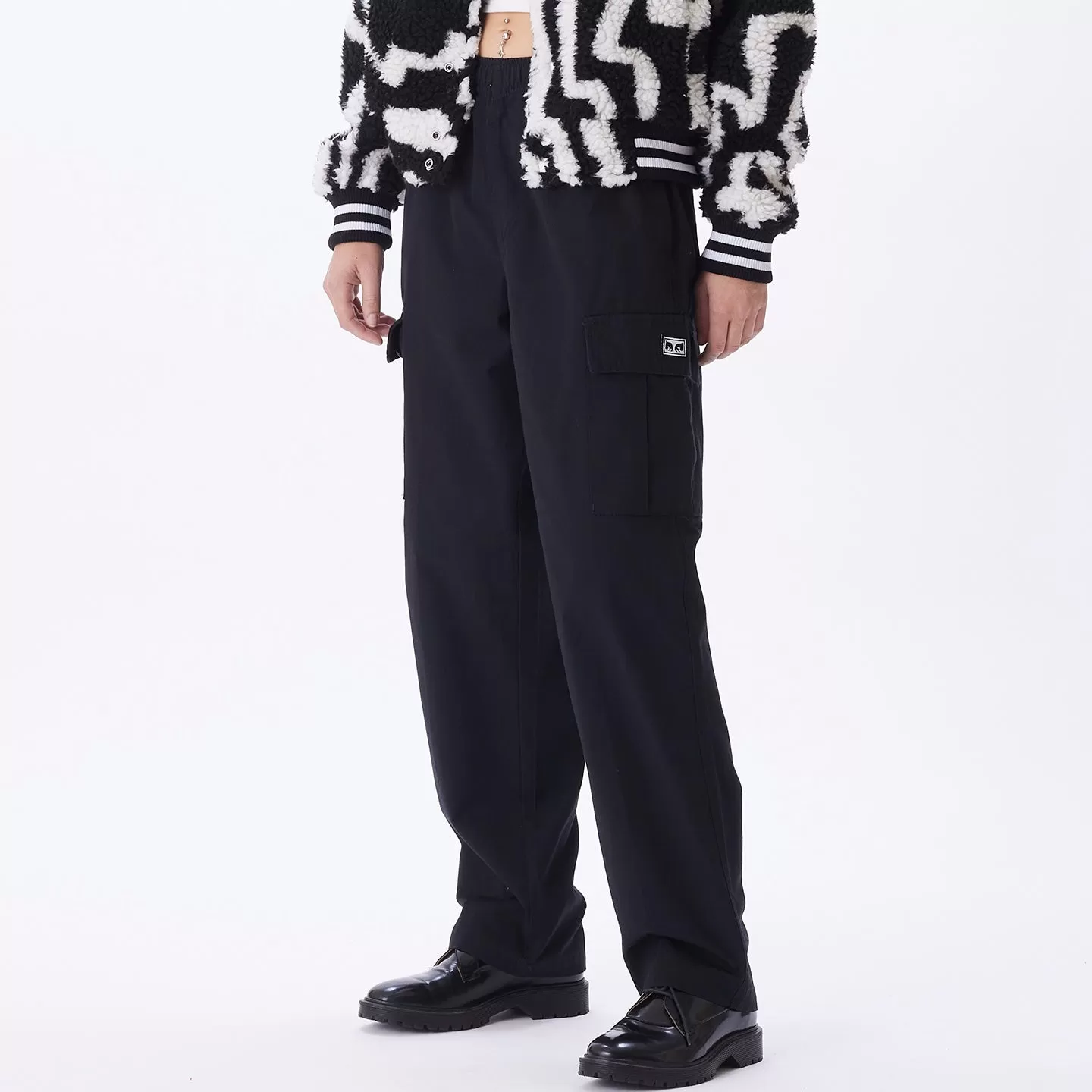 Obey Easy Ripstop Cargo Pant In Black