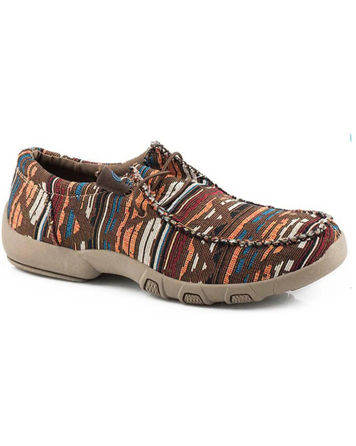 Product Name:  Roper Men's Chillin Southwestern Print Casual Chukka Shoes - Moc Toe