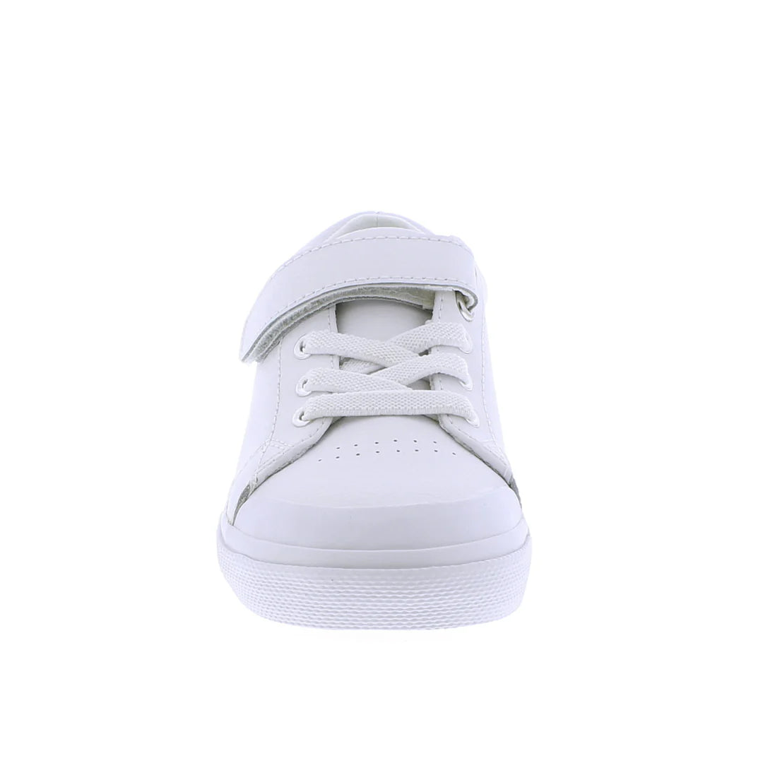 Reese Shoe - White Leather