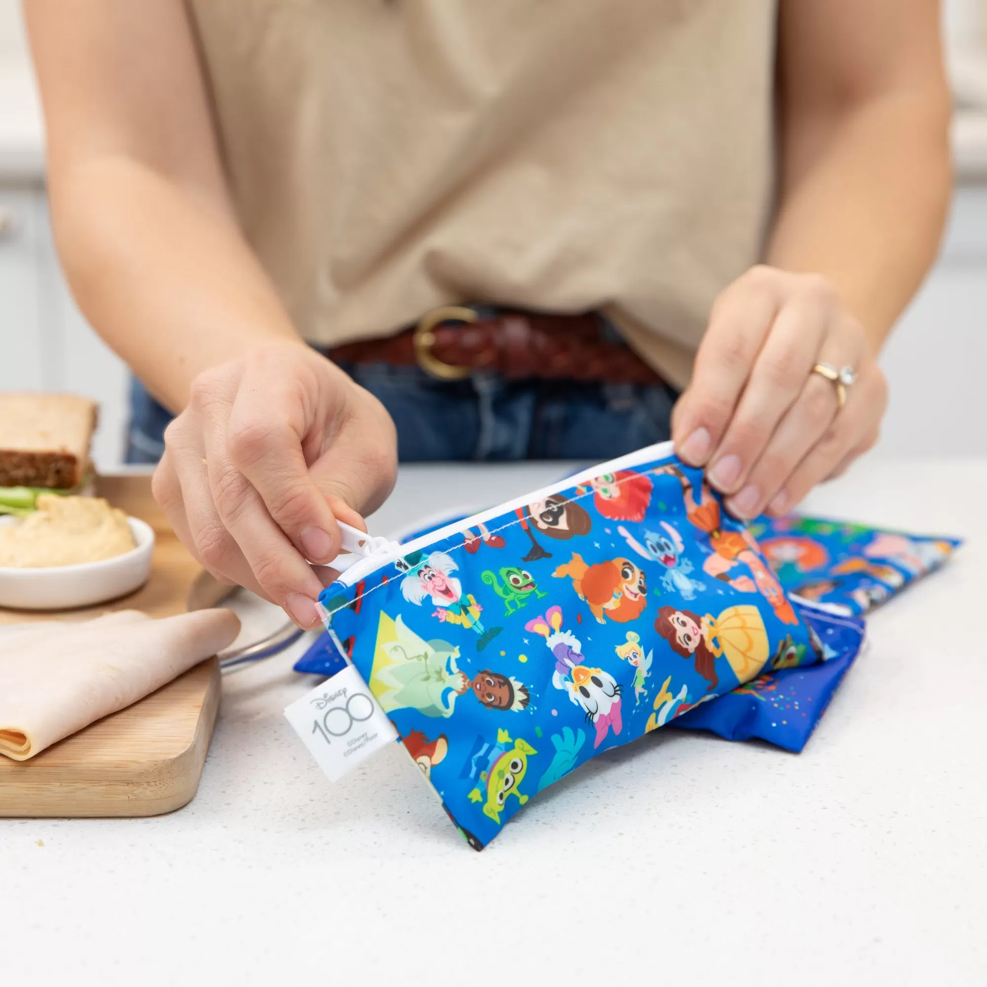 Reusable Snack Bag 3 Pack: Disney 100 Years Celebration