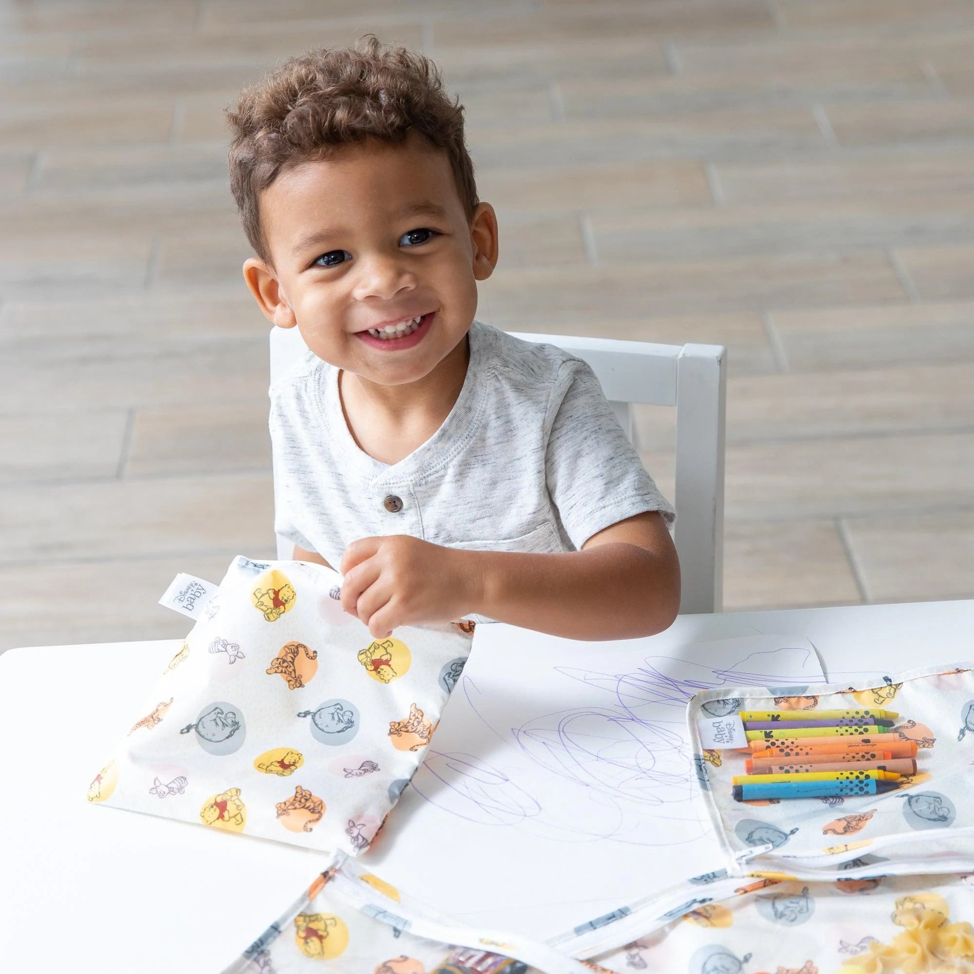 Reusable Snack Bag, 3-Pack: Pooh Bear and Friends