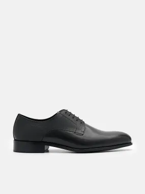 Saffiano Leather Derby Shoes