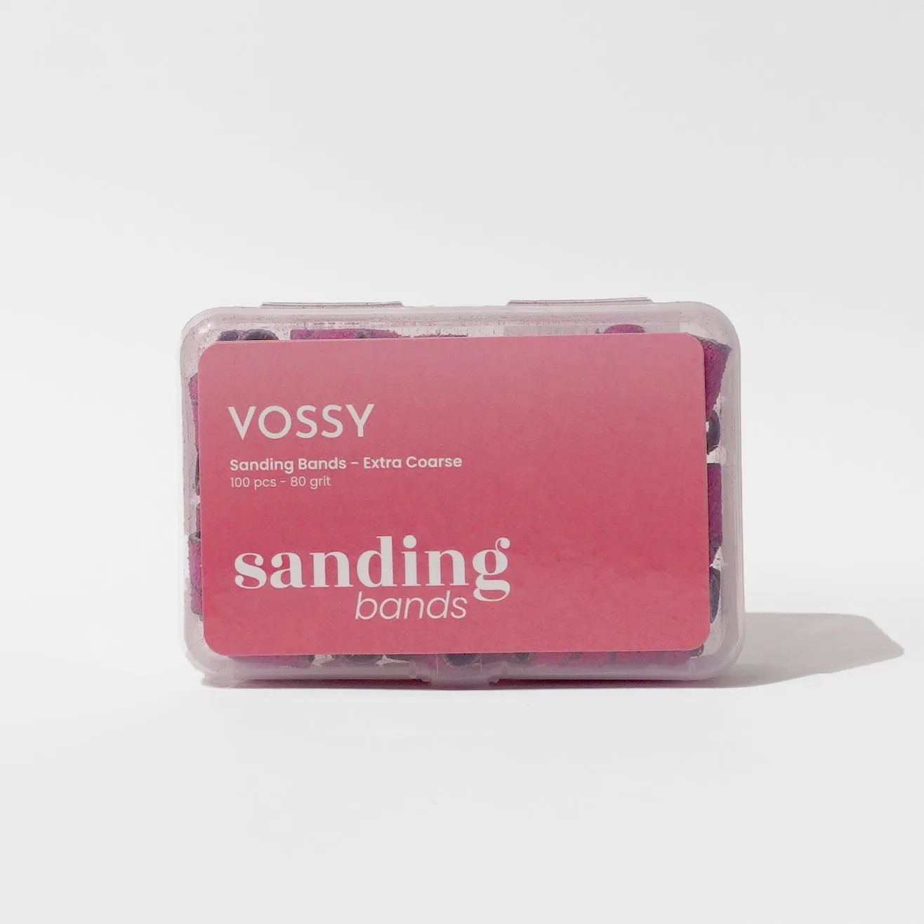 sanding bands - 80 grit