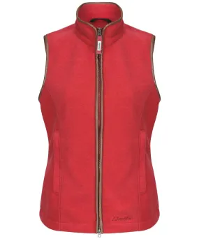 Schöffel Womens Lyndon Fleece Gilet - Pomegranate - Gillanders.ie Town & Country Clothing