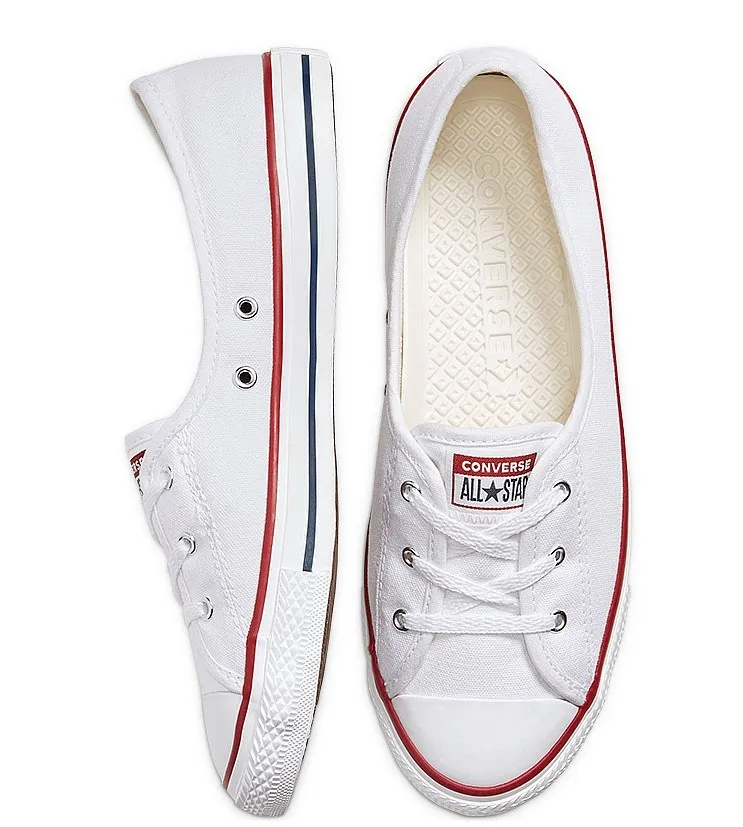 shoes Converse Chuck Taylor All Star Dainty Ballet Lace Slip - 566774/White/Garnet/Navy - women´s