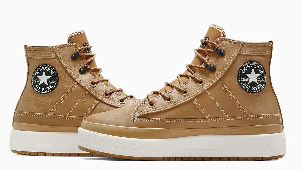 shoes Converse Chuck Taylor All Star Equip Waterproof Hi - A08556/Toadstool Tan/Toadstool Tan