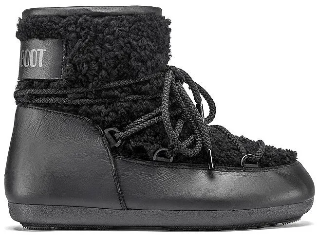 shoes Tecnica Moon Boot DK Side Low Matt - Black - women´s