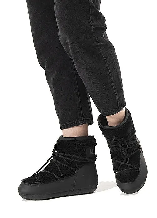 shoes Tecnica Moon Boot DK Side Low Matt - Black - women´s