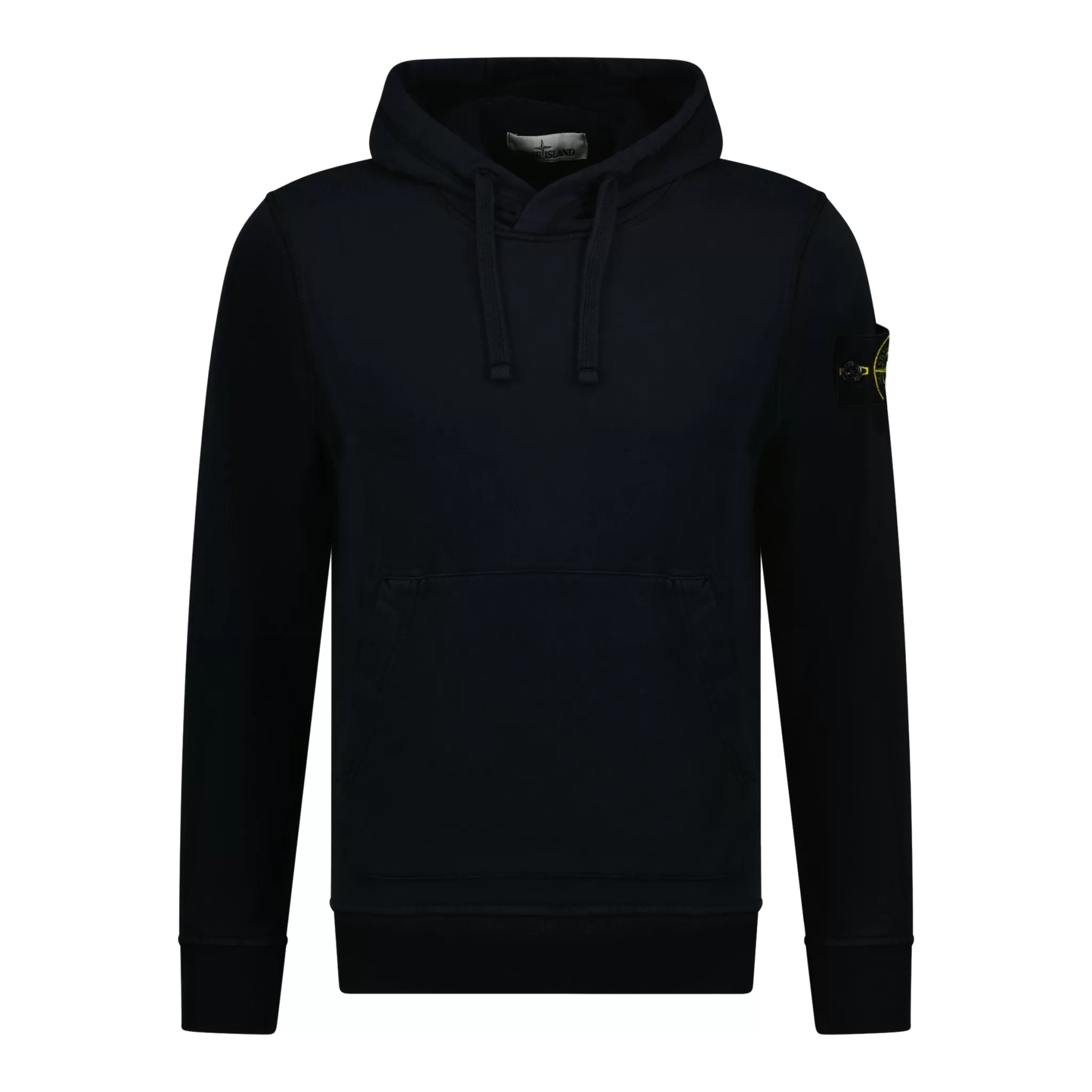 Stone Island Cotton Hooded Sweatshirt Navy