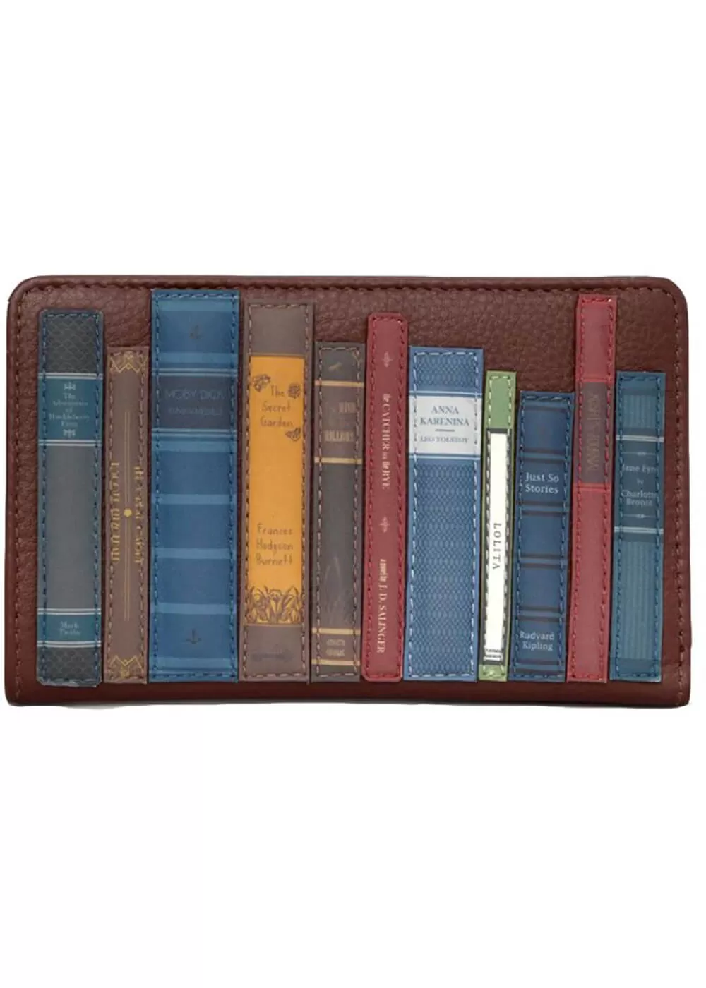 Succubus Bags Books Bookworm Wallet Brown