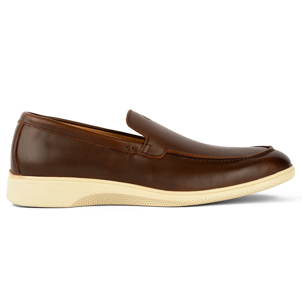 THE LOAFER (CHESTNUT & CREA