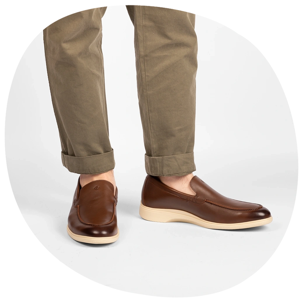 THE LOAFER (CHESTNUT & CREA