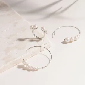 The Love Hoop Story set in White Gold