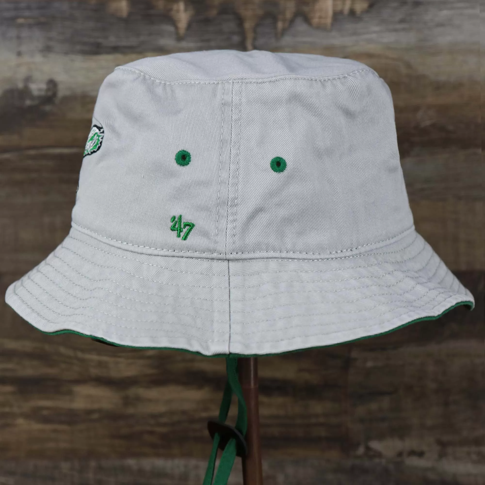 Throwback Philadelphia Eagles Vintage Bucket Hat | 47 Brand, Gray