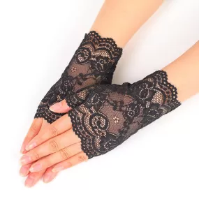 Victorian Lace Fingerless Gloves