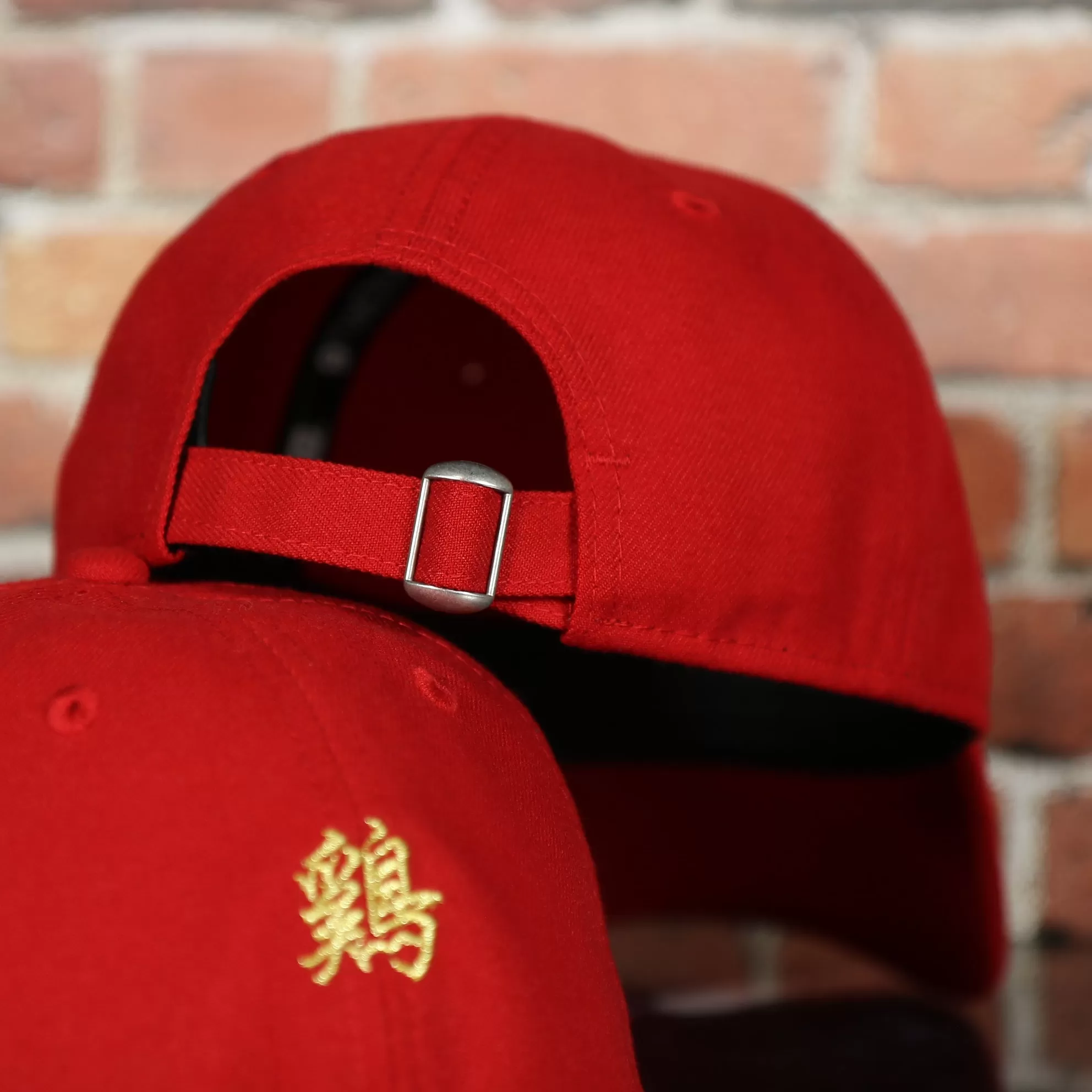 Year Of The Rooster 2017 Chinese Zodiac Dad Hat | Red Baseball Hat